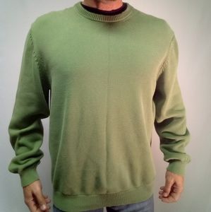 Brooks Brothers lightweight sweater light green XL